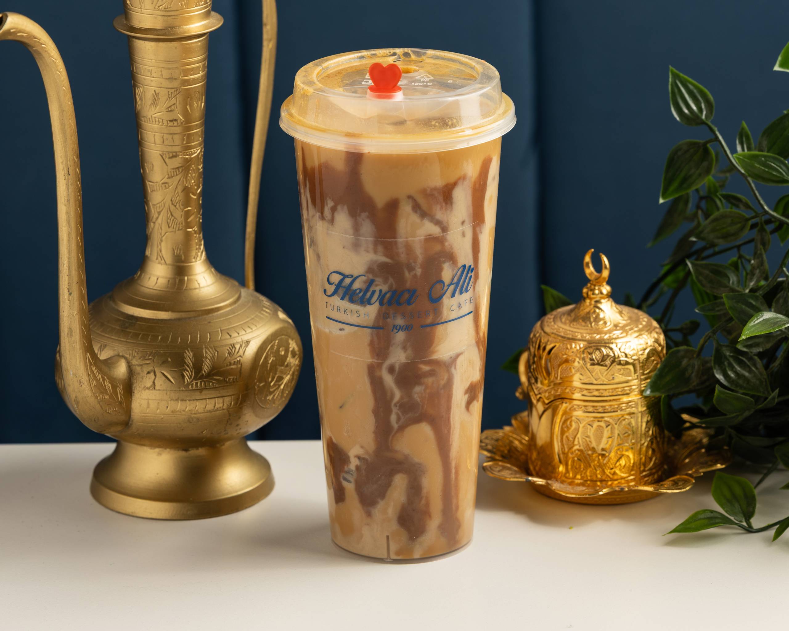 Specialty drinks at Helvaci Ali Vaughan Turkish dessert cafe